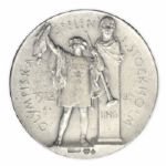 Silver Medal From the 1912 Summer Olympics, Held in Stockholm, Sweden