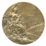 Bronze Olympic Medal From the 1928 Summer Olympics, Held in Amsterdam, Netherlands