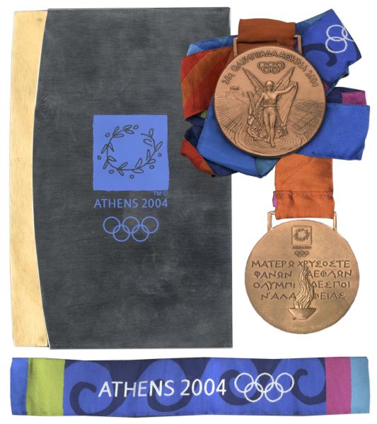 Bronze Medal From the 2004 Summer Olympics, Held in Athens, Greece