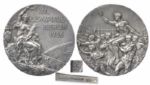 Silver Medal From the 1936 Summer Olympics, Held in Berlin, Germany -- Won by Swiss Gymnast Eugen Mack
