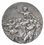Silver Medal From the 1936 Summer Olympics, Held in Berlin, Germany -- Won by Swiss Gymnast Eugen Mack