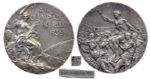 Silver Medal From the 1936 Summer Olympics, Held in Berlin, Germany -- Won by Swiss Gymnast Eugen Mack