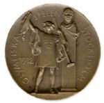 Bronze Medal From the 1912 Summer Olympics, Held in Stockholm, Sweden