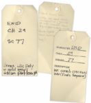 Thora Birch Screen-Worn Wardrobe From ''Ghost World'' -- With Original Wardrobe Tags From Production