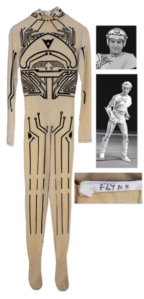 Jeff Bridges Screen-Worn Bodysuit From the 1982 Science Fiction Classic Tron