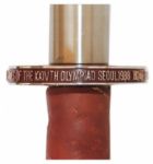 Olympic Torch From the 1988 Olympic Games Held in Seoul, South Korea