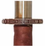Olympic Torch From the 1988 Olympic Games Held in Seoul, South Korea