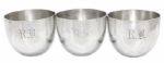 Raymond Burr Personally Owned Lot of 6 Sterling Silver Cups