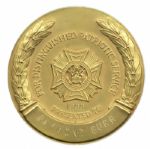 Raymond Burr VFW Americanism Award From 1966 -- 179 Grams of 14K Gold