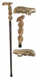 Raymond Burrs Perry Mason Cane -- Gifted by Cast Members Barbara Hale, Billy Katt and David Ogden Stiers