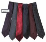Raymond Burr Lot of 6 Neckties Custom-Made for Him -- Worn During the Filming of Ironside & The Return of Perry Mason