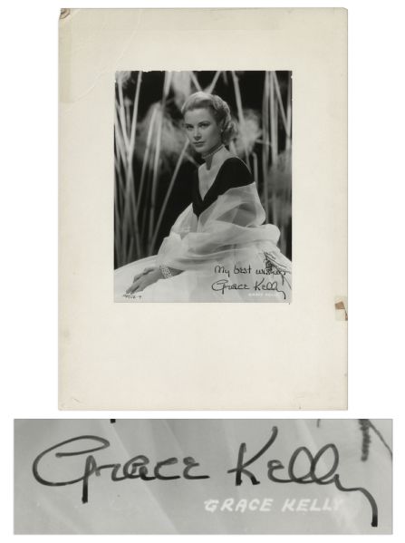 Grace Kelly Signed Photograph
