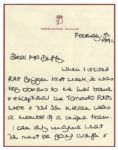Princess Diana Autograph Letter Signed in 1991 -- Addressed to the Mother of First Pilot Killed in The Gulf War ''...words seem totally inadequate at times like this...'' With COA From PSA/DNA