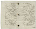 Queen Victoria Signed Document -- Signed Early in Her Reign in 1839