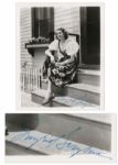 Ingrid Bergman Signed 8 x 10 Photograph