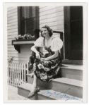 Ingrid Bergman Signed 8'' x 10'' Photograph