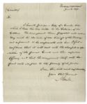 Alexander Hamilton Letters Signed Discussing Collection Law -- ''...I feel a confidence that it will meet with the chearful co-operation of the several courts...''
