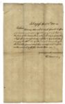 Revolutionary War Hero Francis Barber Autograph Letter Signed -- Regarding the Sullivan Expedition of 1779 -- ''...our united force will commence a rapid movement against the five nations...''