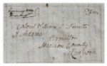 John Adams Autograph Letter Signed -- Exceptional Content During War of 1812: ''It is of no other use to ruminate upon the faults, Errors & blunders of Washington in the revolutionary War...''