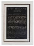 John Hancock Franking Signature From 1782 During the Revolutionary War -- Rare, With Address Panel in His Hand