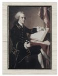 John Hancock Franking Signature From 1782 During the Revolutionary War -- Rare, With Address Panel in His Hand