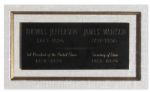 Thomas Jefferson Ship's Paper Signed as President -- Countersigned by James Madison as Secretary of State