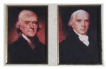 Thomas Jefferson Ship's Paper Signed as President -- Countersigned by James Madison as Secretary of State