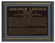 Abraham Lincoln Document Signed as President During the Civil War -- With Full Signature, in Near Fine Condition