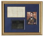 William Henry Harrison Document Signed as Governor of the Indiana Territory in 1811