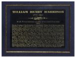 William Henry Harrison Document Signed as Governor of the Indiana Territory in 1811