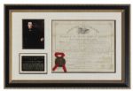 Grover Cleveland Document Signed as President