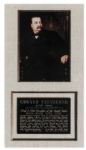 Grover Cleveland Document Signed as President