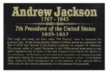 Andrew Jackson Land Grant Signed as President -- Large Document Measures 25'' x 16''