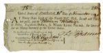 Declaration of Independence Signer Francis Hopkinson Document Signed