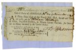 Declaration of Independence Signer Francis Hopkinson Document Signed