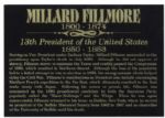 Millard Fillmore Military Document Signed as President