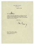 John F. Kennedy Typed Letter Signed as President