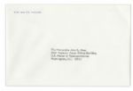 Jimmy Carter Typed Letter Signed & Autograph Note as President