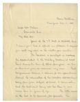 William T. Sherman Letter Signed -- On Getting Into West Point -- ''...I have endorsed over a dozen will endorse more without even the most distant hope of our succeeding...''