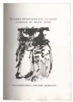 William S. Burroughs & Bryon Gysin Signed Limited Edition of ''The Cat Inside''