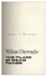 William S. Burroughs Signed First Edition of ''The Place of Dead Roads''