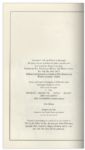 William S. Burroughs Signed First Edition of ''Cities of the Red Night''