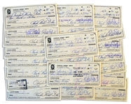 Lot of 25 Bubba Smith Personal Checks Signed