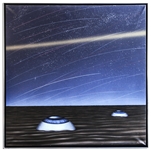 Ray Bradbury Personally Owned Painting by Aldo Sessa