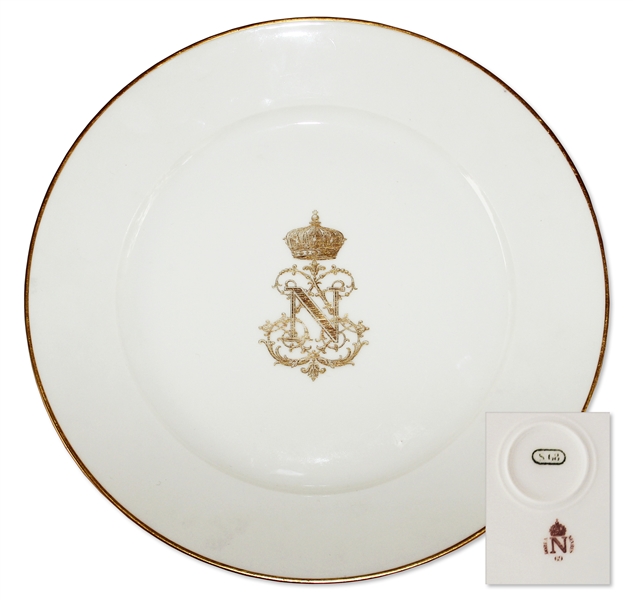 Napoleon III Royal China From Tuileries Palace