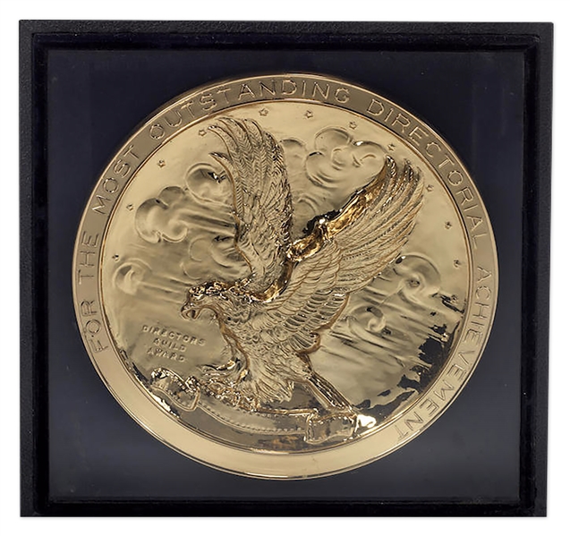 Richard Attenboroughs Directors Guild Award From 1982 for Most Outstanding Directorial Achievement for the Classic Gandhi
