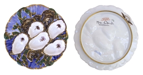 White House Oyster Plate in the Rutherford B. Hayes Style