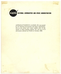 Space-Flown Apollo 11 Robbins Medal -- Owned by Buzz Aldrin