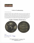 Space-Flown Apollo 11 Robbins Medal -- Owned by Buzz Aldrin