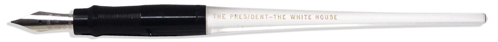 John F. Kennedy Bill Signing Pen Used as President to Sign Amendments to the ''Clean Water Act''